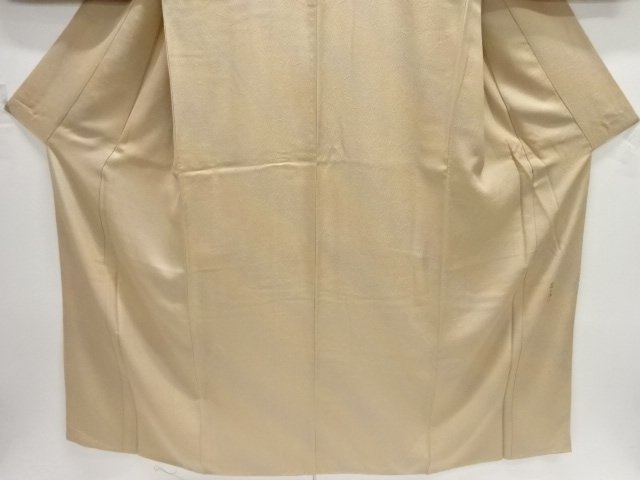  未使用品　作家物　氷割れ模様織り出し暈し色無地着物